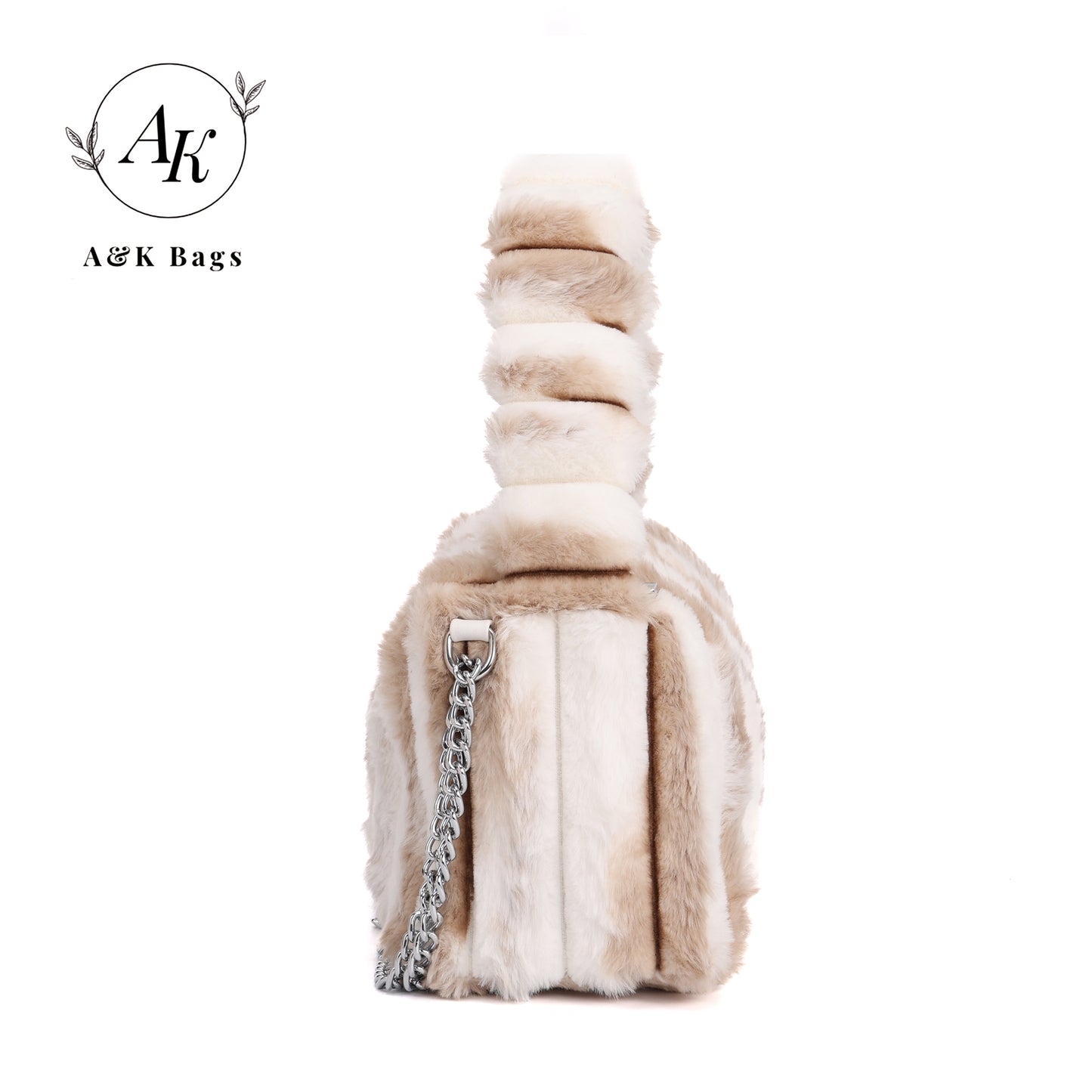 Winter Fluffy MINK Color Purse Freja