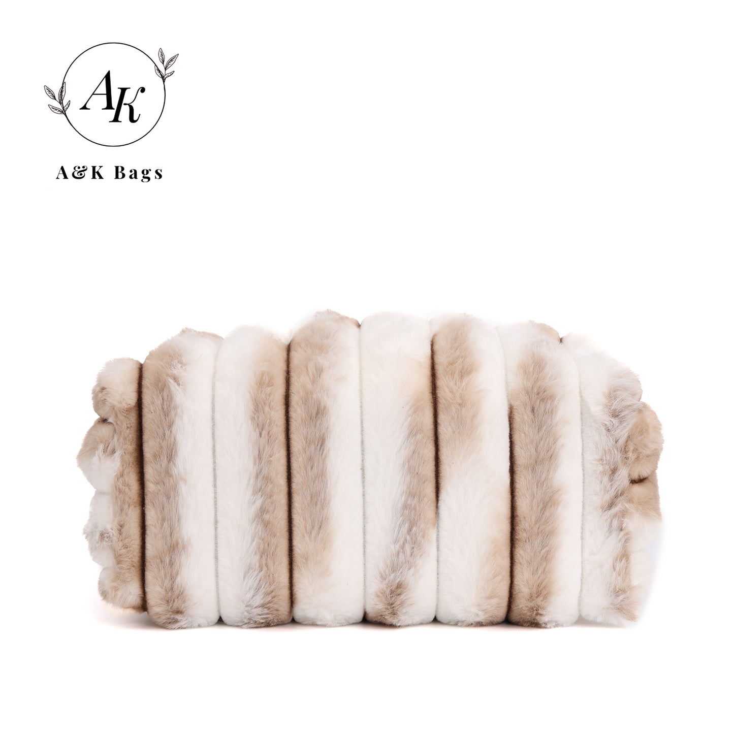 Winter Fluffy MINK Color Purse Freja