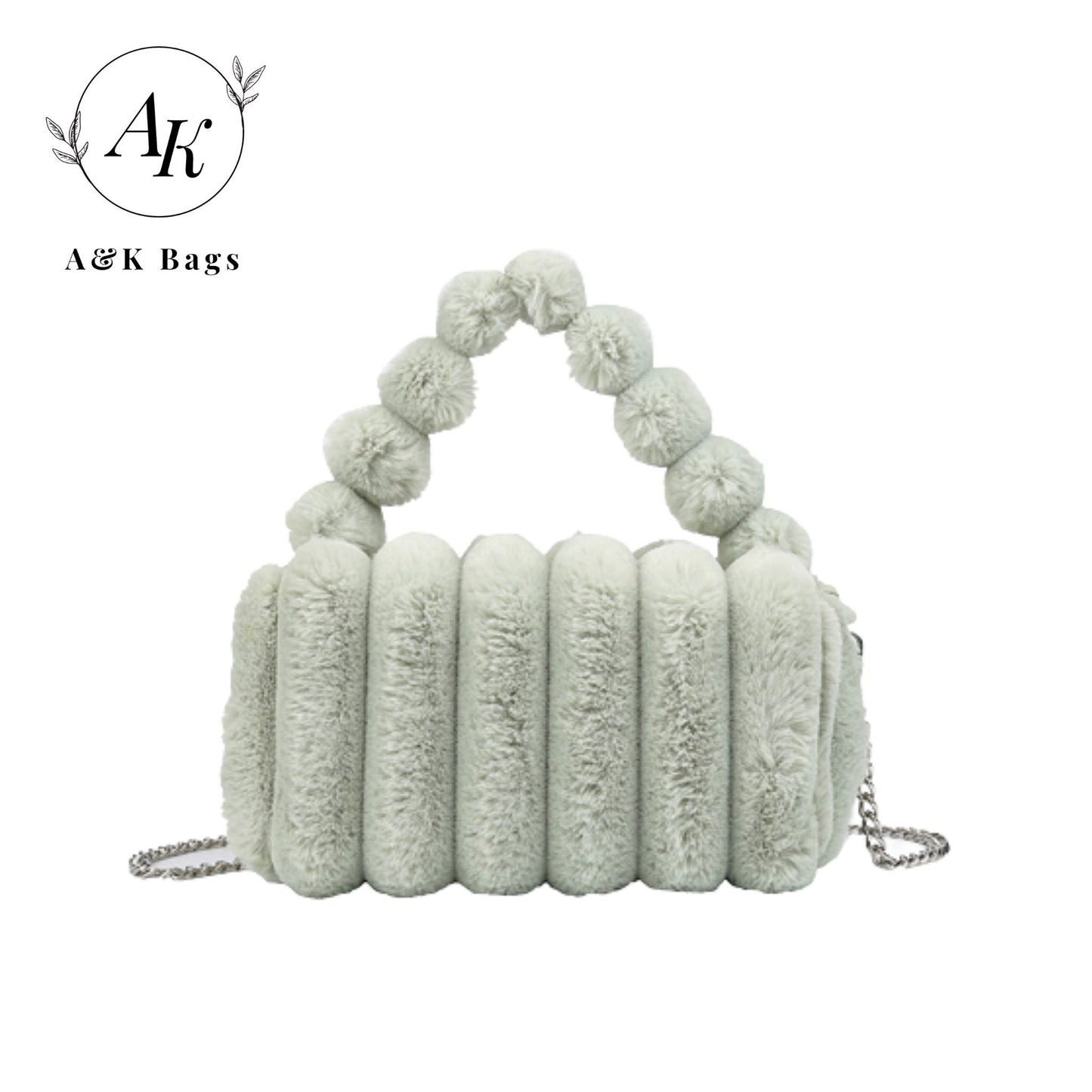 Winter Fluffy MINK Color Purse Freja