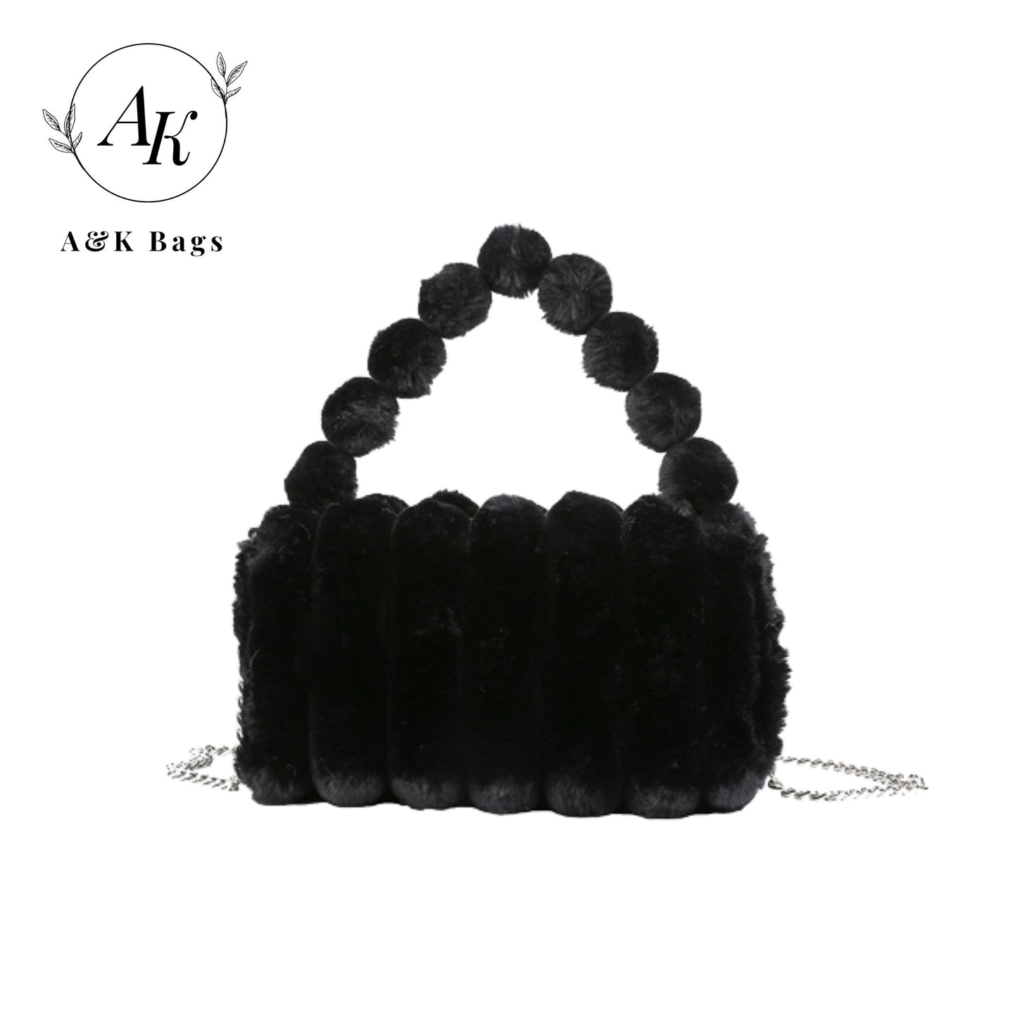 Winter Fluffy MINK Color Purse Freja