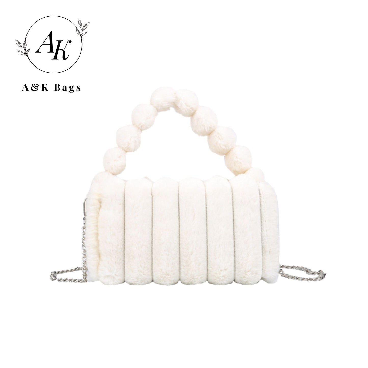Winter Fluffy MINK Color Purse Freja