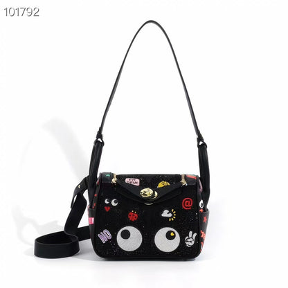 Bling Eye Double Handle Bag