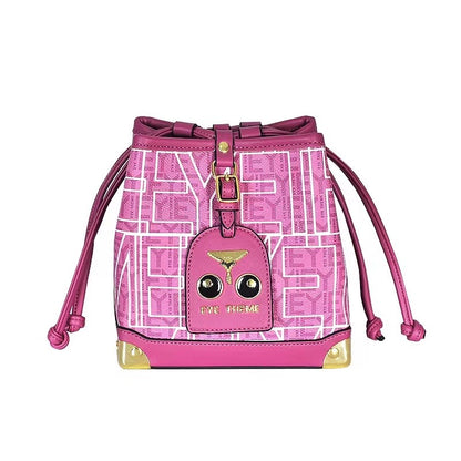 Pink Bear Bucket Bag