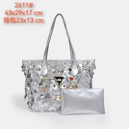 Sequin Eye Tote