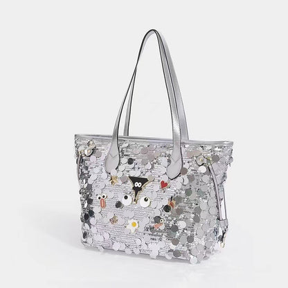 Sequin Eye Tote