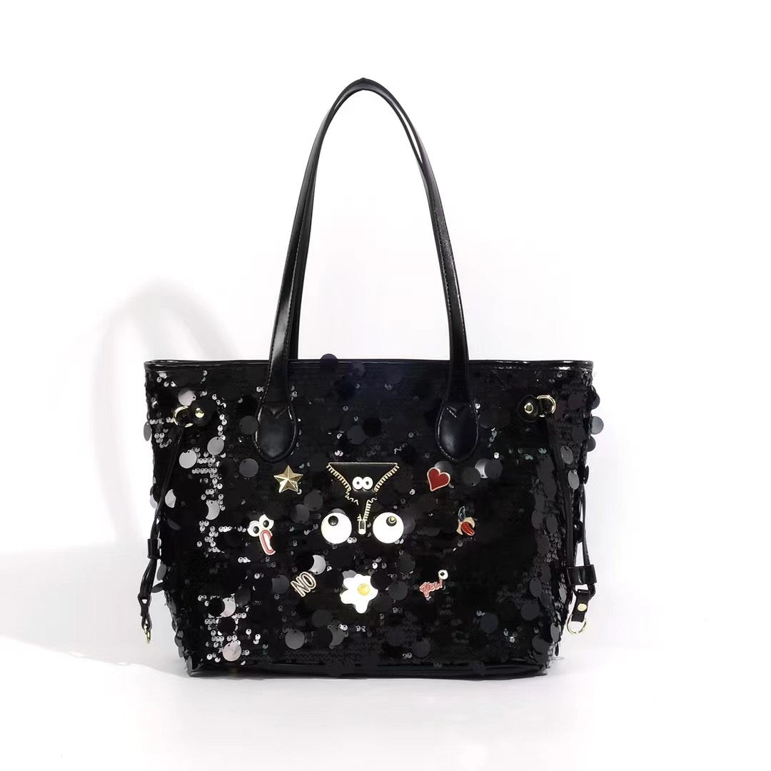 Sequin Eye Tote