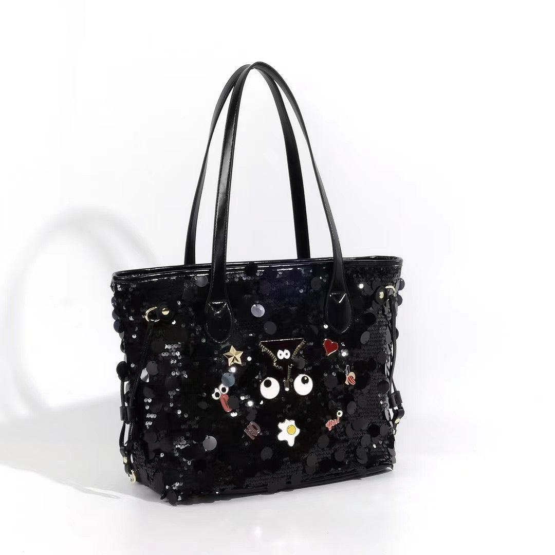 Sequin Eye Tote