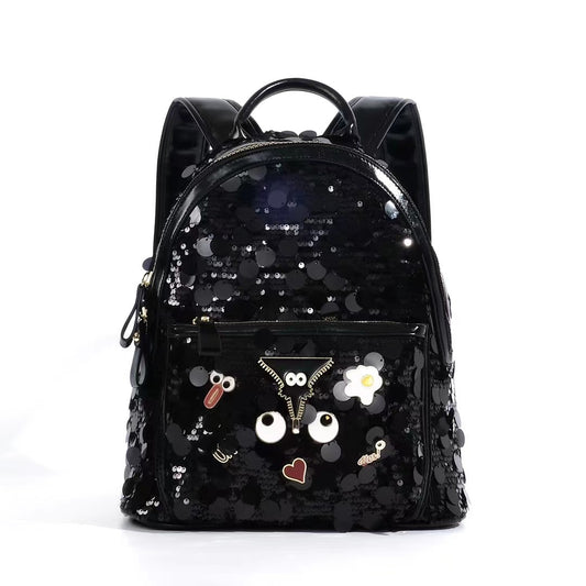 Sequin Eye Backpack