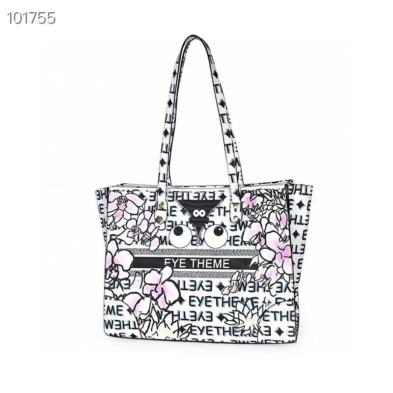 Flower Eye Tote