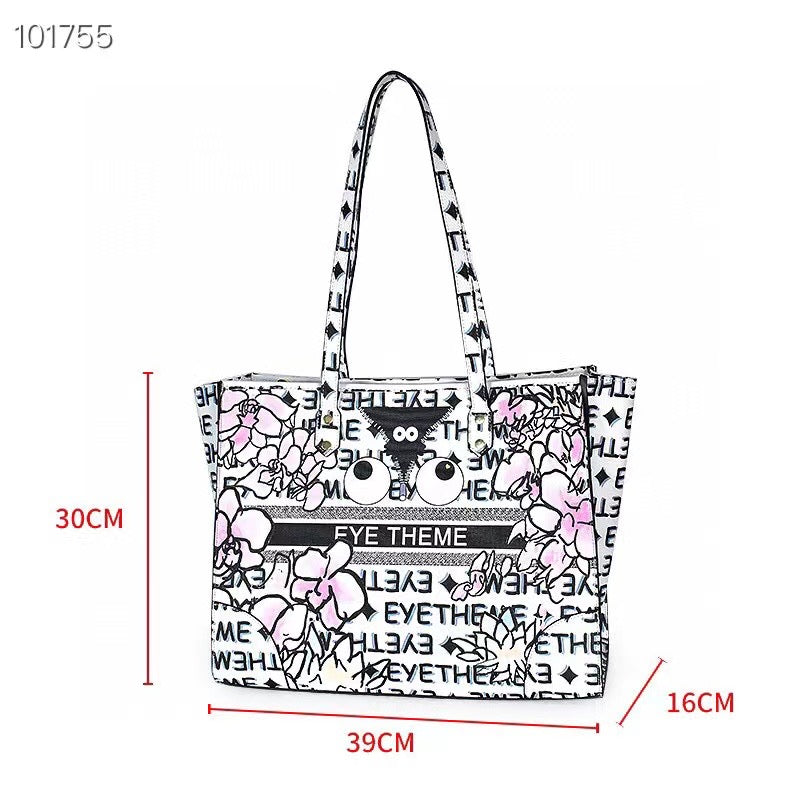 Flower Eye Tote