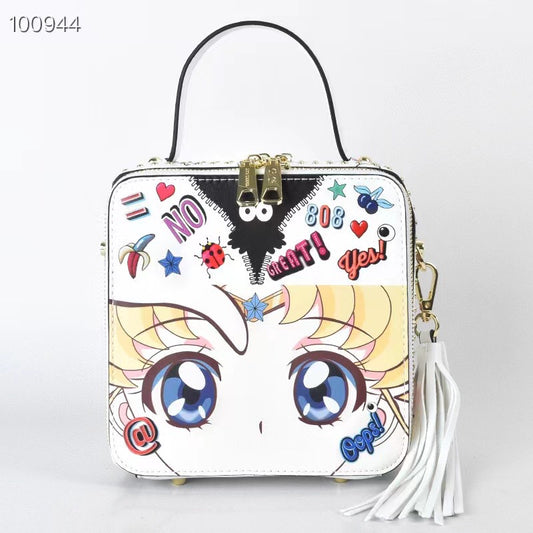 Anime Eye Box Bag