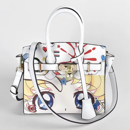 Anime Eye Mini Buckle Tote