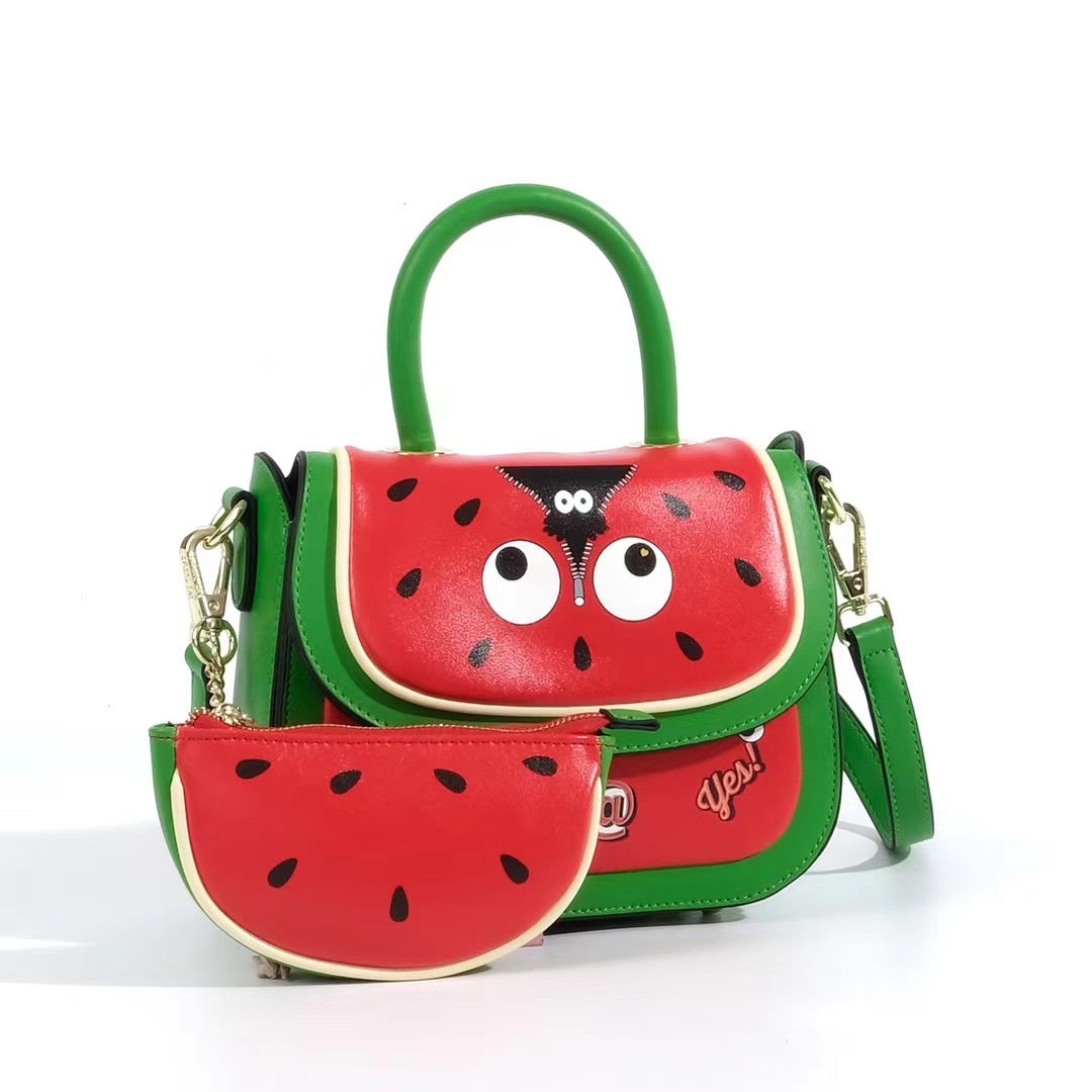 Watermelon Eye Bag With Purse