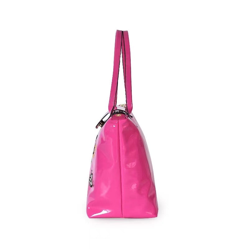 2 in 1 Glossy Eye Tote