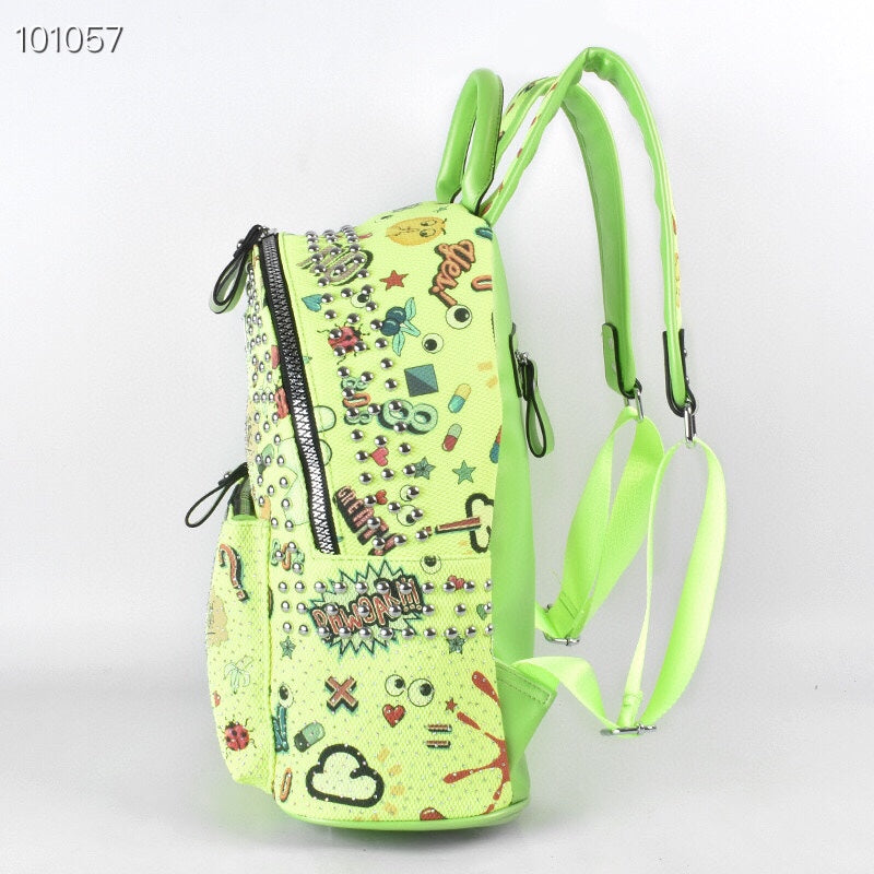 Neon Eye Backpack