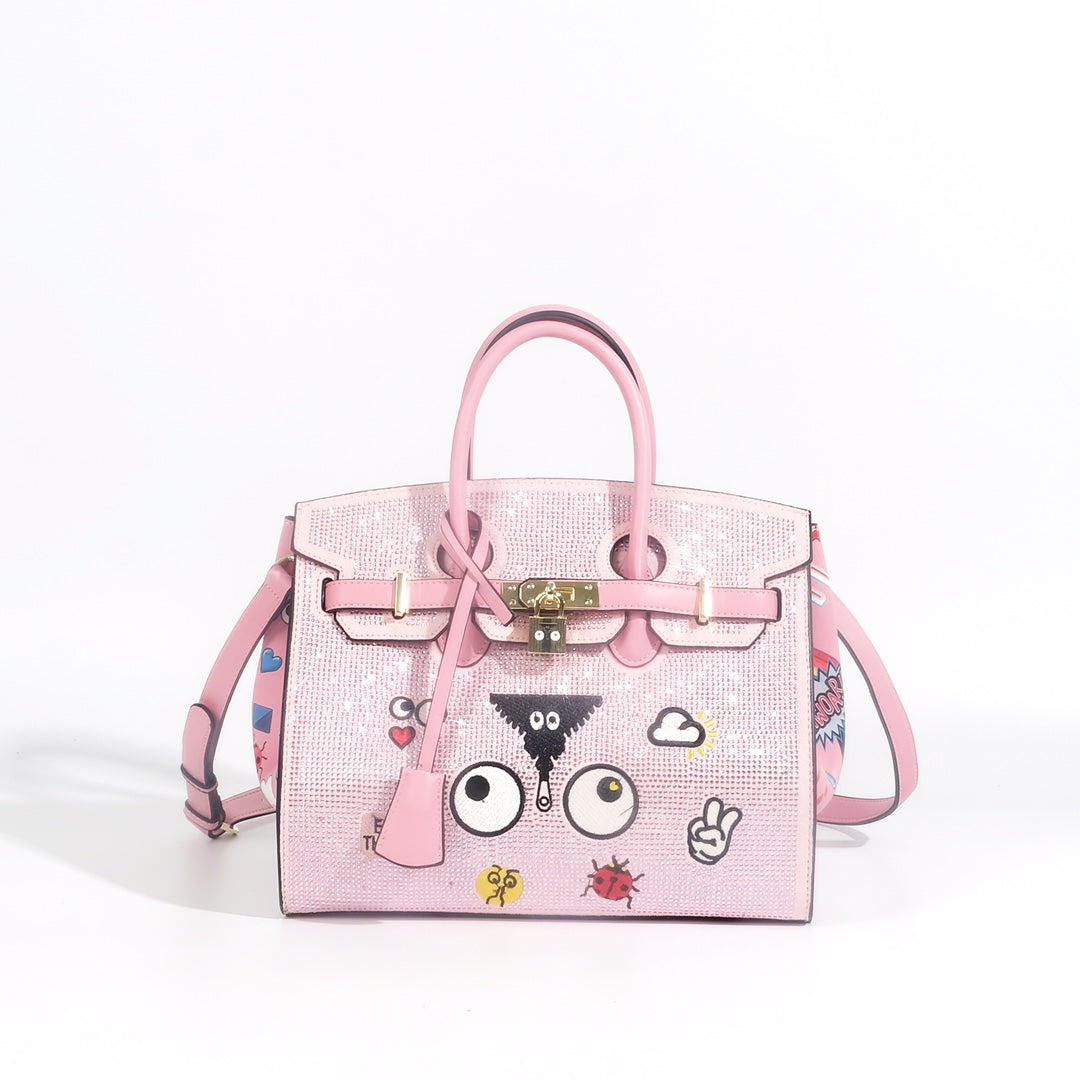 Bling Eye Buckle Tote