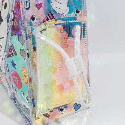 Anime face Iridescent Eye Tote